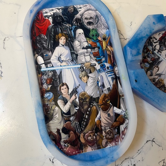 Star Wars Tray and Ashtray Set - Picture 3 of 9